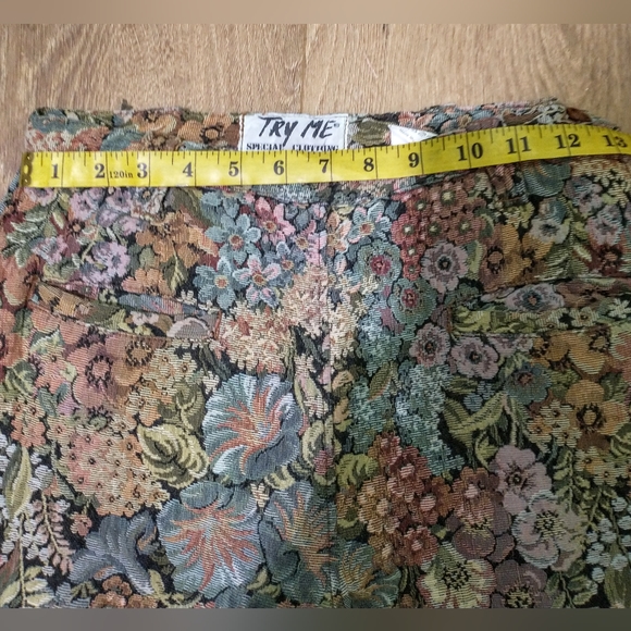 Vintage tapestry cropped pants - Picture 2 of 3
